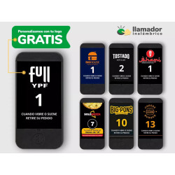 Llamadores Servicio Pager Restaurante Gastronomia X 16