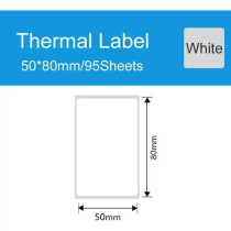 Etiquetas Rollo Rotuladora Impresora Termica 50x80mm