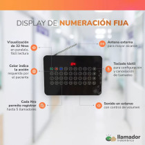 15 Llamador Enfermeria Hospitales Geriatricos + 1 Central