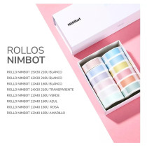 Etiquetas Rollo Rotuladora Impresora Termica 14x30mm Niimbot