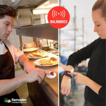 10 Llamadores De Mozo Y Cocina Para Restaurantes + Reloj