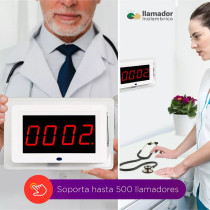 20 Llamadores De Enfermeria + Pantalla De Recepción Premium