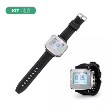Kit 10 Llamadores Con Reloj Receptor Hospitales Clinicas