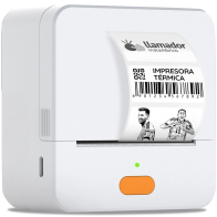 Rotuladora Portátil Bluetooth Etiquetadora Manual Impresora